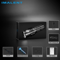 MN-2321-154☆IMALENT MS03 IMALENT MS03 LED Flashlight 13000 Lumens, with Uses 3 Pcs