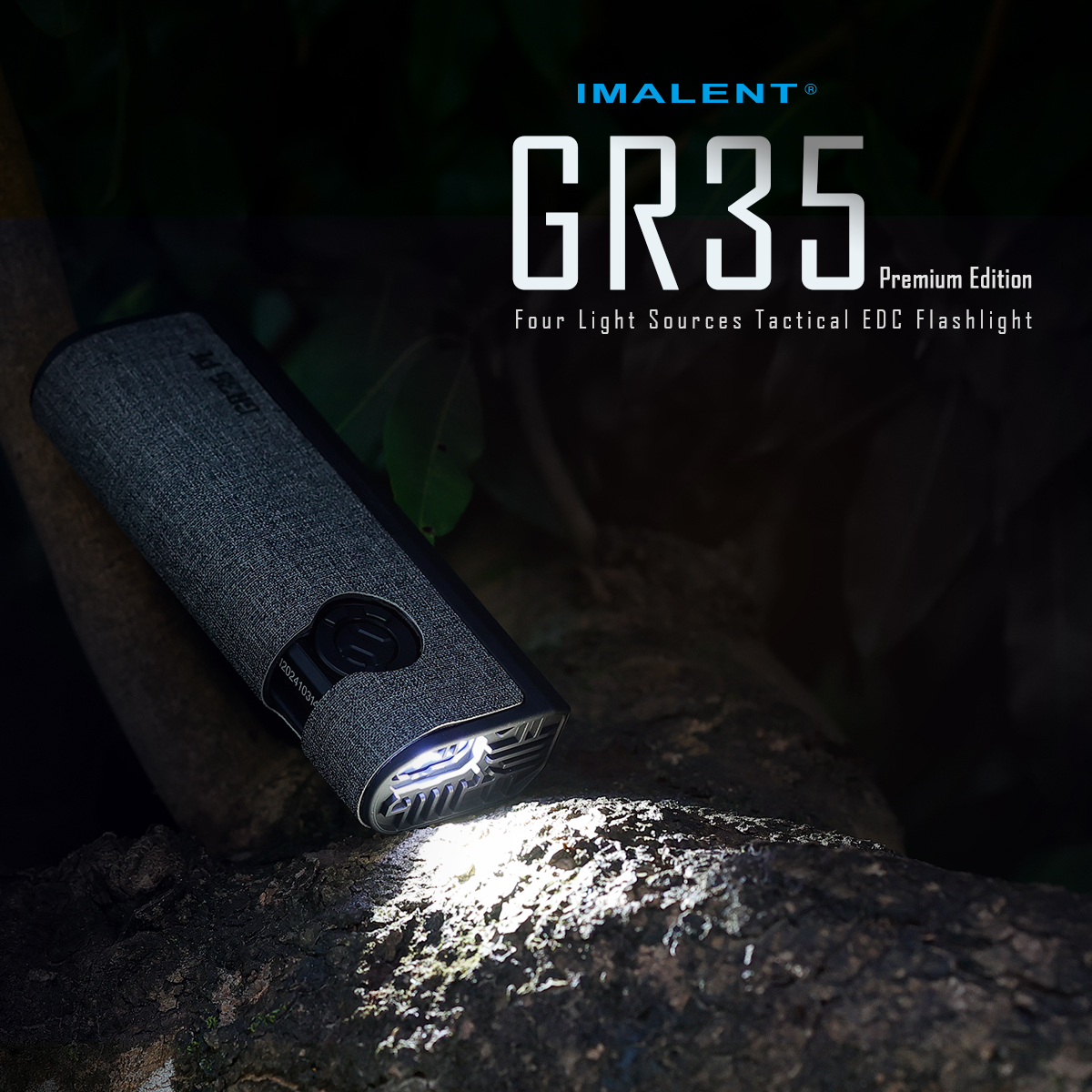 Imarflex Flashlight Imalent GR35 Red Beam Luxury 4 in 1 Flashlight - IMALENT LED Flashlight